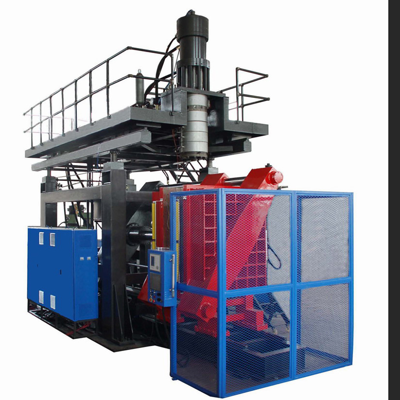 This manual plastic moulding machine is compact and easy to use, perfect for large plastic product production.